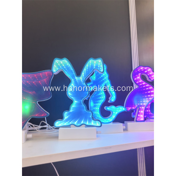 Easter Bunny tunnel lights